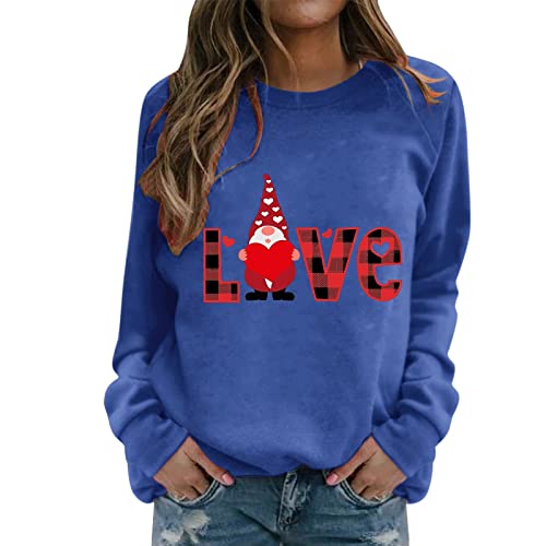 PTLLEND Asymmetrisches Oberteil Damen Turn-Up Langarmshirt mit...