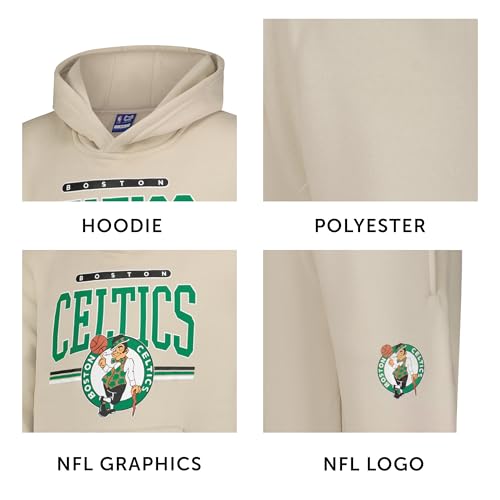 Image of Ultra Game Youth NBA Official Super Soft Hoodie Sweatshirt and Sweatpants Joggers Set