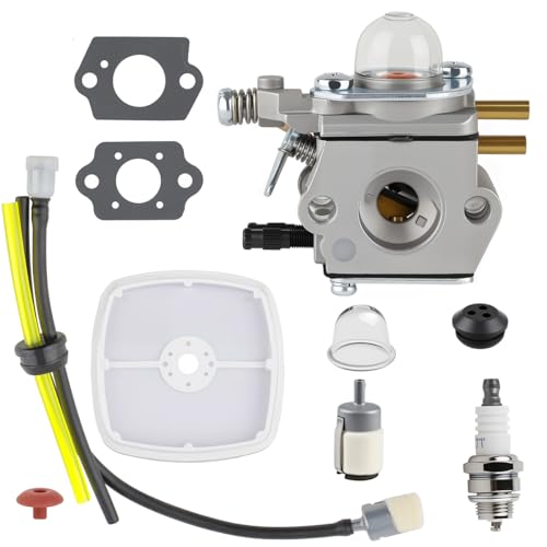 Moleyaso SRM 2100 Carburetor for Echo SRM2100 GT2000 String Trimmer GT2000EZR Grass Cutter PE2000 Edger SHC-2100 SHC-1700 Hedger C1U-K52 Carburetor w Air Filter Kit