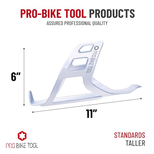 Bike Water Bottle Holder, Black or White Gloss, Secure Retention System, No Lost Bottles, Lightweight and Strong Bicycle Bottle Cage, Quick and Easy to Mount, Great for Road and Mountain Bikes