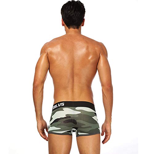 Voberry Boxershorts voor heren, kleurrijk, mesh, retroshorts voor mannen, ondergoed, ademend, sportondergoed… - Afbeelding 5