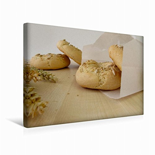 CALVENDO Lienzo de 45 cm x 30 cm Horizontal, diseño de panecillos...