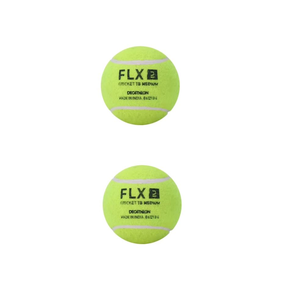 Flx Tennis Cricket Ball Medium Weight 80g Soft & Lightweight Yellow-picture-23