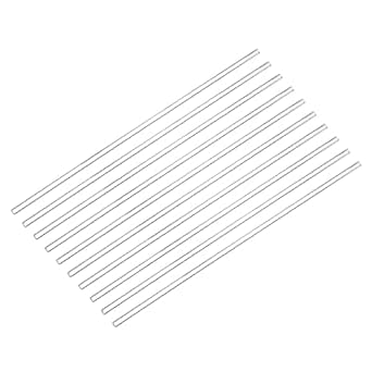Barre In Titanio TC4 2 Pezzi - Diametro 1,5 Mm, Lunghezza 200 Mm, Per Modellismo, Fai Da Te E Progetti Industriali