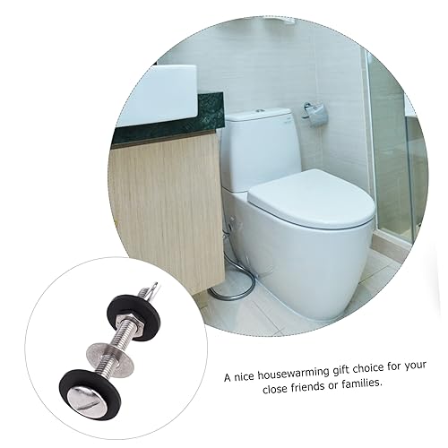 jojofuny 6 Peças anel de vedação do parafuso do tanque kits de reparo de fixações de banheiro agulha