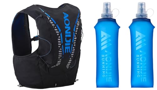 Image of AONIJIE 12L Men Women Running Vest Pack Hydration Backpack Outdoor Sports Bag for Marathon Cycling Hiking