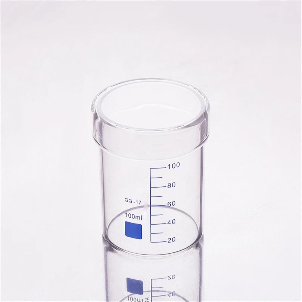 Zlewka o niskim kształcie z płaską szyjką z płaską pokrywką Pojemność 100 ml 150 ml 200 ml 250 ml 500 ml 1000 ml 2000 ml 3000 ml 5000 ml Zlewka laboratoryjna (1000 ml)