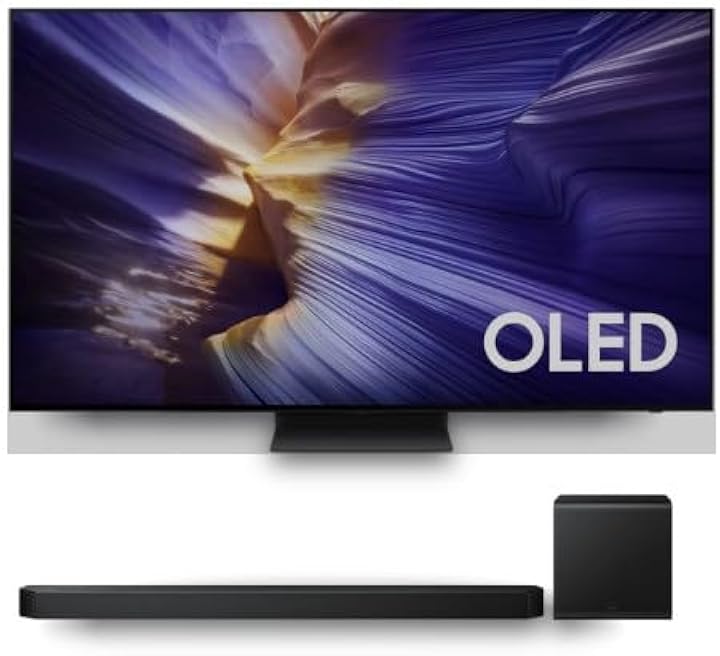 Samsung 77 inç OLED S90F 4K Vision AI Smart TV (2025) + Samsung HW-Q800F/TK Soundbar Bundle