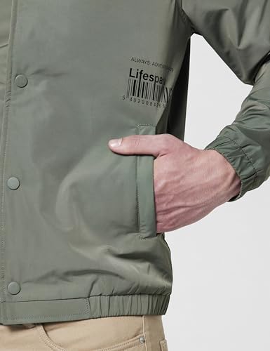 Image of Qube By Fort Collins Men's Polyester Standard Length Regular Fit Lightweight Winter Jacket - Sporty, Stylish & Warm Outerwear for Cold Weather