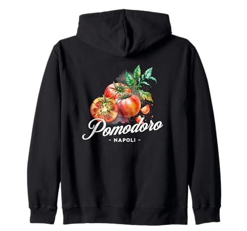 Pamodoro Salsa di Pomodori Napoli Felpa con Cappuccio