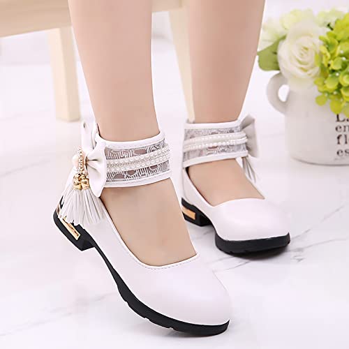 Girls Sandals Models Sweet Girls Princess Leather Shoes With Jewelry Tassel Girls Dress Shoes Girl House Slippers3