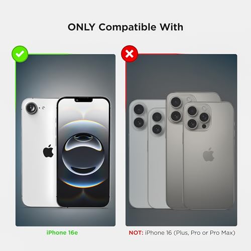 Coque étanche iPhone 16e robuste et transparente ENCASED Titan-X MagSafe - 5