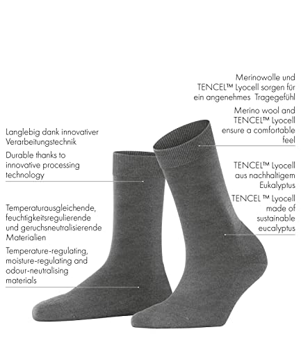 Image of FALKE Women's ClimaWool Socks, 1 Pair