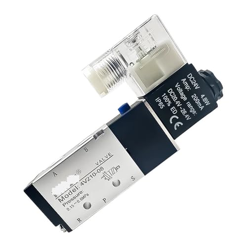 Électrovanne de commande pneumatique 4V210-08 pour l'atelier en AC110V - 6