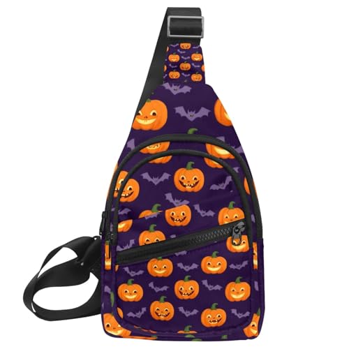 Sac à dos à bandoulière Halloween pour running et randonnée