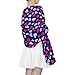 SyXIOP Fashion Navy Blue Heart Leopard Long headscarf cute gifts for women for head bufandas para mujer