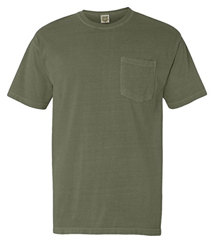 Chouinard Adult Heavyweight Short-Sleeve Pocket T-Shirt, moss, XXX-Large