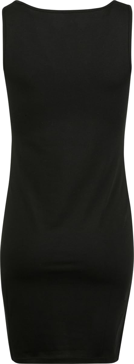 RED by EMP Damen schwarz/petrolfarbenes kurzes Kleid