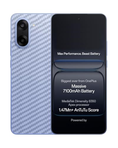 Image of Compatible with Oneplus Nord CE 5 5G Back Skin Sticker /Vinyl wrap /Protective Film Mobile Skin Carbon Fiber Transparent by Candeal Mizhan (only Back)