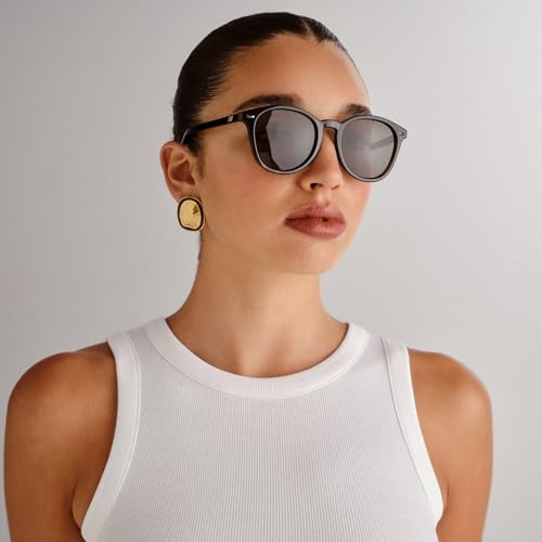 Le Specs Bandwagon Sunglasses - Round, Unisex, Classic 'Everyday' Style3