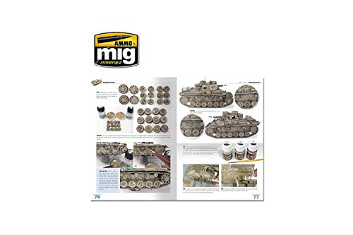 Encyclopédie Mig-6153 Armour Techniques Vol 4 guide de modélisme pour effets météo