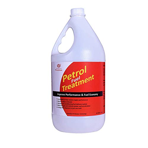 UE Premium Petrol Fuel Treatment and Injector Cleaner to Restore and Improve Engine Performance Fuel Economy, Friction Sound Reduction for Car – 5 L Car Care/Car Accessories/Automotive Products