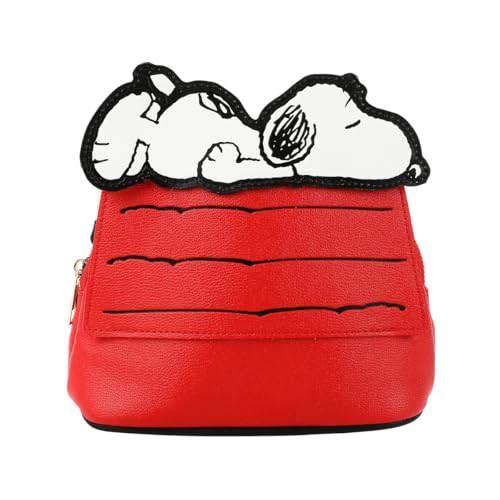 Sac à bandoulière dôme Snoopy rouge idéal pour vos sorties urbaines quotidiennes