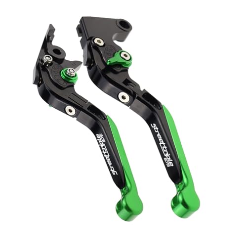 Für Triumph 675 Street Triple R RX 2009-2016 Motorrad CNC Zubehör Klappbar Ausziehbar Bremskupplungshebel Set