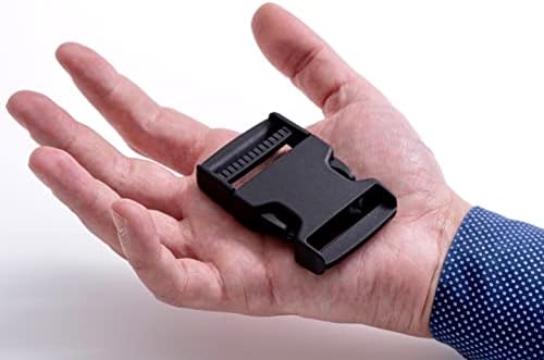 Fibbie In Plastica Per Zaini E Borse - 4 Pezzi 40mm, Made In Italy, Doppio Scatto Laterale - Foto 9