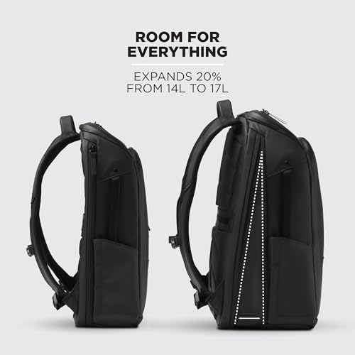 NOMATIC 14L Backpack - Work Backpack for Men and Woman - Everyday Pack - Water Resistant - 15" Laptop Sleeve - Professional Daypack For Mens - Expandable Travel Pack - Thumbnail 5