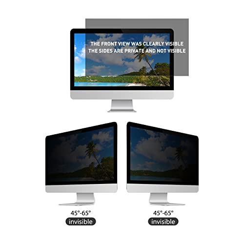 20 Inch Privacy Screen Filter For Desktop Computer Widescreen Monitor - Anti-Glare, Blocks 96% Uv,Anti-Scratch With 16:9 Aspect Ratio #TOP1