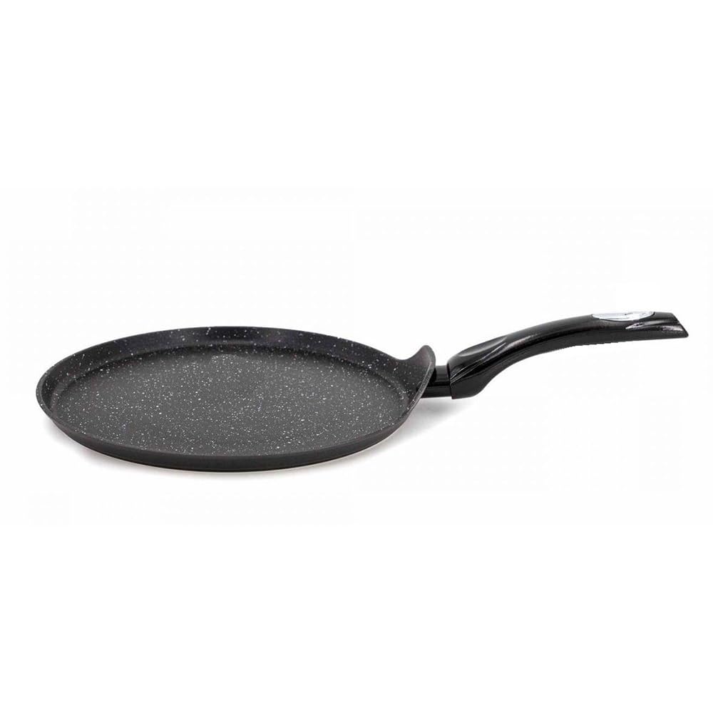 Cheffinger Crêpe- en Pannenkoekenpan - 28cm - RVS - Honingraat - Induc