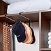 Tumbler Lid Organizer, Horizontal Tumbler Lid Storage Hook Up to 10 Lids, Space Saving Cup Lid Holders Under Cabinet Tumbler Lid Hook for Kitchen Organizer and Storage,Hanging Paper Towel Rack Hanger