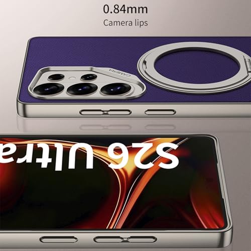 Étui Samsung S26 Ultra anti-empreinte avec support magnétique - 7