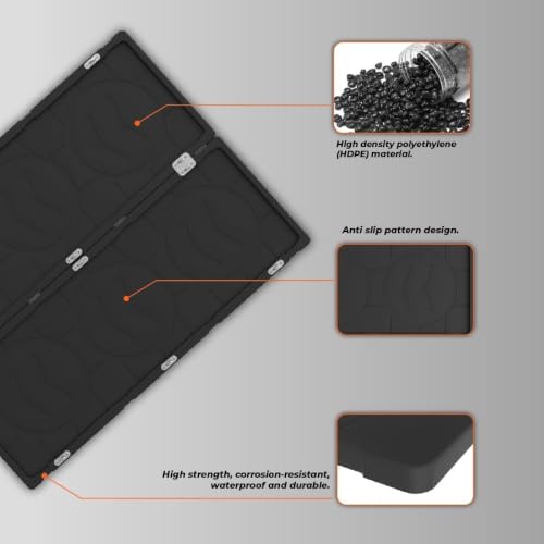 Image of LECARDIO Heavy Duty Slide-Out Truck Bed Cargo Tray,Pull-Out Storage Organizer for Pickup Trucks,Fits 5'5 inch Beds & Longer, Cargo Bed Slide