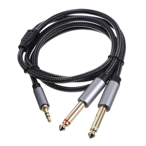 Cable divisor estéreo jojofuny para solucionar la falta de puertos de audio en laptop
