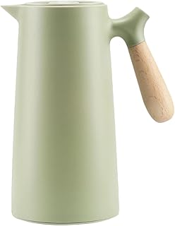 DOITOOL Termiczna karafka izolowana próżniowo dzbanek do kawy herbaty napojów itp 1 l zielony