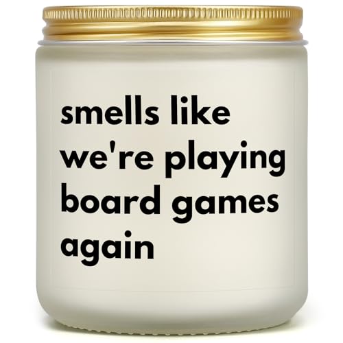 Funny Board Gamer Gifts, Chess Board Game Gift for Friends Father Grandpa Women Men, Game Winner Lover Candle Gift for Easter Birthday Baby Shower Christmas Party