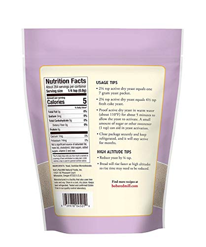 Bob\'s Red Mill Active Dry Yeast (8 Ounce (Pack of 2) - Thumbnail 2