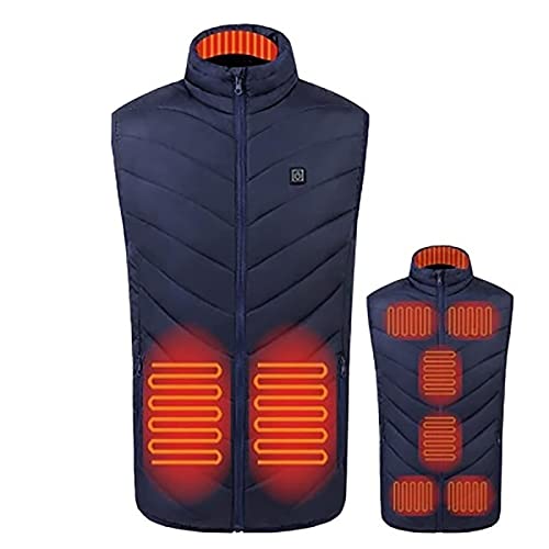 Electric Heated Vest,Man and Woman Thermal Vest with 3 Adjustable Temperature with USB Charging Inse