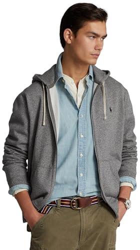 Image of POLO RALPH LAUREN Double-Knit Full Zip Hoodie