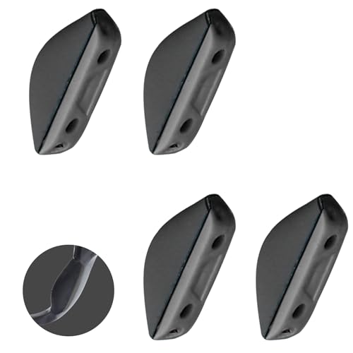 Image of Black Replacement Nose Pads Pieces for Oakley Badman OO6020