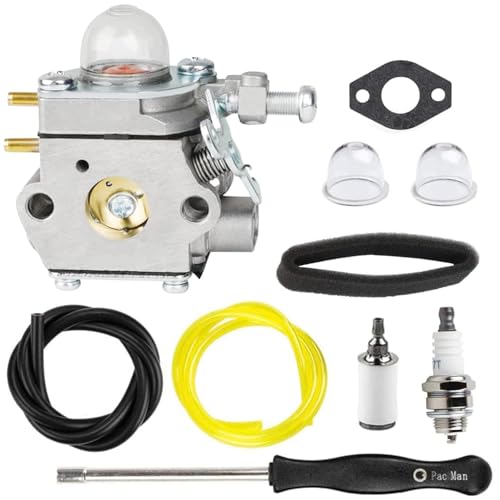 HPENP WS210 WS2200 Carburetor for Craftsman WC2200 WC210 P210 P2100 41AD25CC793 Troy Bilt TB2040XP TB21EC TB22EC TB32EC TB42BC TB80EC 25cc 27cc String Trimmer Weed Eater Parts