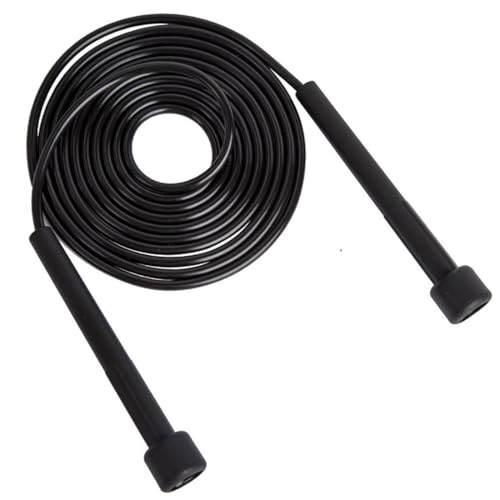 MKEAWWU Comba Boxeo Speed Rope – 1 Unidad – 2,8 Metros – Negro
