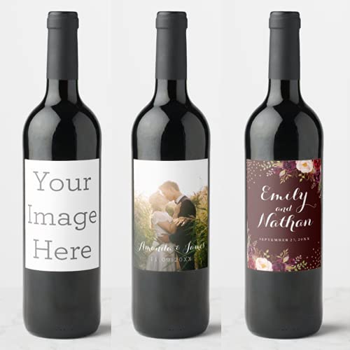 Catálogo de Etiquetas para el vino los 5 mejores. 35 Etiquetas personalizadas para botellas de vino de champaña, etiqueta de vino personalizada, etiqueta de vino personalizada, etiqueta de vino de boda, regalo de vino, regalo...