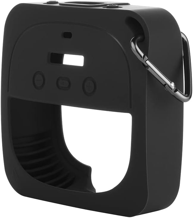 Hard Case for Bose Speaker,Silicone Cover Sleeve and Carrying Case for Bose SoundLink Micro Portable Speaker (Black) - Image 3
