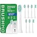 Sonimart Replacement Toothbrush Heads compatible with Sonicare ProResults HX9024, 8 pack, fits 2 Series Plaque Control, 3 Series Gum Health, DiamondClean, FlexCare, HealthyWhite, EasyClean