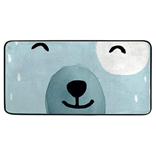 Tapis de cuisine 39x20 antidérapant et imperméable Panda - 2