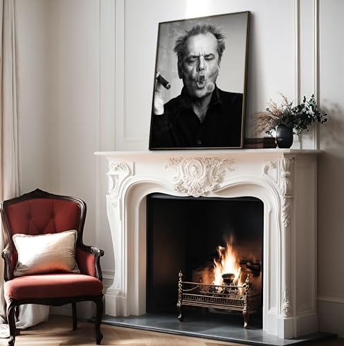 Poster Master Nicholson - Nicholson Actor Print - Celebrity Art - Cigar Art - Gift for Men, Women & Fans - Funny Wall Decor for Bedroom, Living Room or Studio - 8x10 UNFRAMED - Image 4