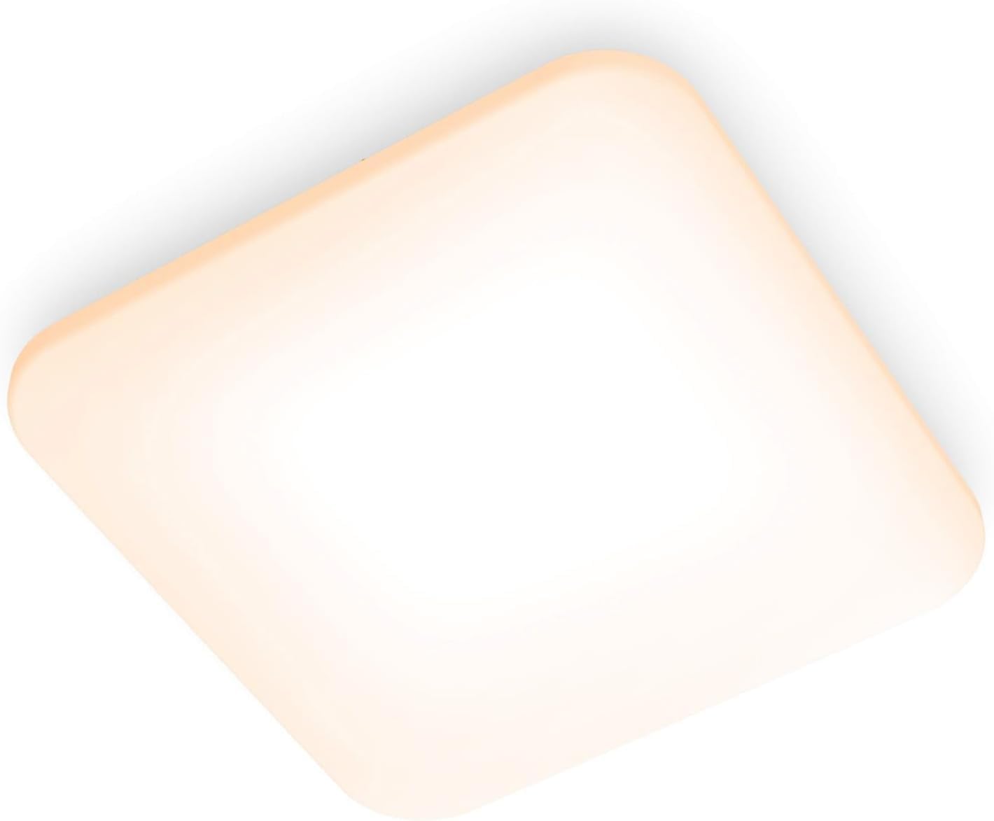 PHILIPS LED Mauve CL270 24W led Ceiling Light Fixture Warm White 2700k [24W - White - Square] for Indoor Home Lighting, Living Room, Study, Office